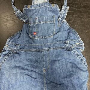 Dickies Denim Overalls with Pocket Detail